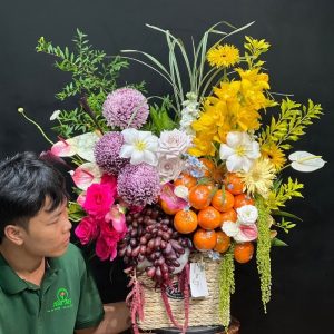 Giỏ Trái Cây Dạm Ngõ – Lễ Vật Tinh Tế Thay Lời Chúc Phúc Trăm Năm
