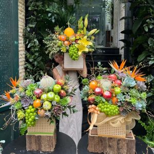 Giỏ Trái Cây Kèm Hoa Tươi – Món Quà Tinh Tế Dành Tặng Phái Đẹp Trong Mọi Dịp