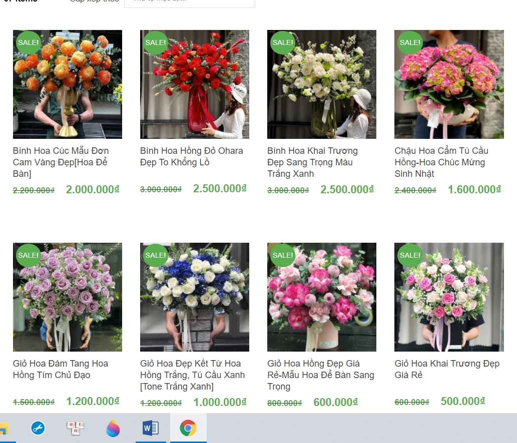 hoa sinh nhật bạn