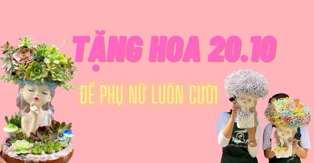 hoa chúc mừng ngày phụ nữ Việt Nam 20/10